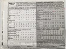 Load image into Gallery viewer, 2004 Sewing Pattern: McCalls M4375