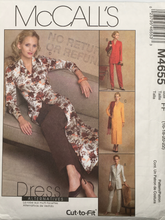 Load image into Gallery viewer, 2004  Sewing Pattern: McCalls M4655