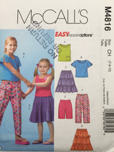 Load image into Gallery viewer, 2005 Sewing Pattern: McCalls M4816