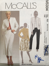Load image into Gallery viewer, 2007 Sewing Pattern: McCalls M5334