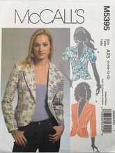 Load image into Gallery viewer, 2007 Sewing Pattern: McCalls M5395