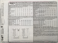 Load image into Gallery viewer, 2009  Sewing Pattern: McCalls M5875