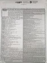 Load image into Gallery viewer, 2011 Sewing Pattern: McCalls M6301