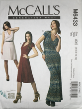 Load image into Gallery viewer, 2011 Sewing Pattern: McCalls M6433