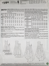 Load image into Gallery viewer, 2013 Sewing Pattern: McCalls M6701