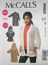 Load image into Gallery viewer, 2013 Sewing Pattern: McCalls M6802