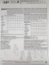 Load image into Gallery viewer, 2013 Sewing Pattern: McCalls M6819