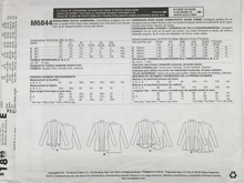 Load image into Gallery viewer, 2013 Sewing Pattern: McCalls M6844