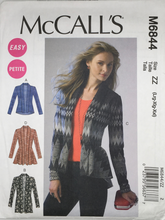 Load image into Gallery viewer, 2013 Sewing Pattern: McCalls M6844
