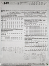 Load image into Gallery viewer, 2014  Sewing Pattern: McCalls M7058