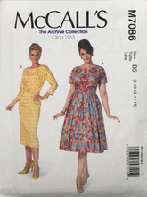 Load image into Gallery viewer, 1963 Reproduction Sewing Pattern: McCalls M7086