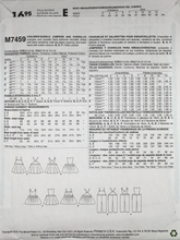Load image into Gallery viewer, 2016 Sewing Pattern: McCalls M7459