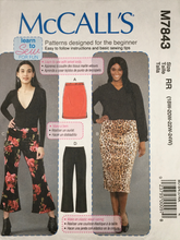 Load image into Gallery viewer, 2018 Sewing Pattern: McCalls M7843