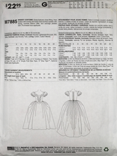 Load image into Gallery viewer, 2018 Sewing Pattern: McCalls M7885