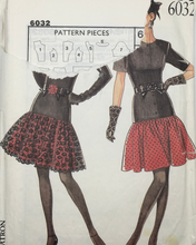 Load image into Gallery viewer, 1980’s Vintage Sewing Pattern: New Look 6032