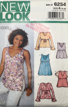 Load image into Gallery viewer, 2003 Sewing Pattern: New Look 6254