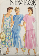 Load image into Gallery viewer, 1980’s Vintage Sewing Pattern: New Look 6273