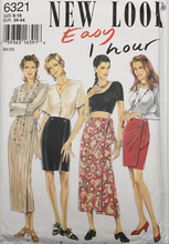 Load image into Gallery viewer, 1990’s Vintage Sewing Pattern: New Look 6321