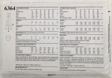 Load image into Gallery viewer, 1990’s Vintage Sewing Pattern: New Look 6364