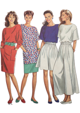 Load image into Gallery viewer, 1980’s Vintage Sewing Pattern: New Look 6430