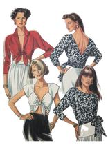 Load image into Gallery viewer, 1980’s Vintage Sewing Pattern: New Look 6431