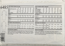 Load image into Gallery viewer, 1980’s  Vintage Sewing Pattern: New Look 6485