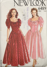 Load image into Gallery viewer, 1980’s Vintage Sewing Pattern: New Look 6489