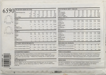 Load image into Gallery viewer, 1980’s Vintage Sewing Pattern: New Look 6590