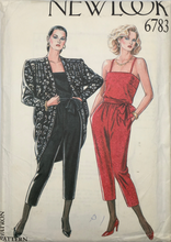 Load image into Gallery viewer, 1980’s  Vintage Sewing Pattern: New Look 6783