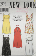 Load image into Gallery viewer, 2000’s Sewing Pattern: New Look 6860