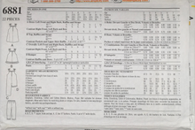 Load image into Gallery viewer, 1990’s Vintage Sewing Pattern: New Look 6881