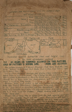 Load image into Gallery viewer, 1940's Vintage Sewing Pattern: Pauline 5216