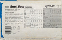 Load image into Gallery viewer, 1980’s Vintage Sewing Pattern: See & Sew 5000