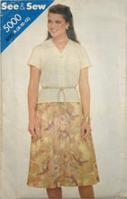 Load image into Gallery viewer, 1980’s Vintage Sewing Pattern: See & Sew 5000