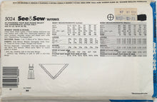 Load image into Gallery viewer, 1980’s Vintage Sewing Pattern: See & Sew 5024
