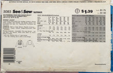 Load image into Gallery viewer, 1980’s Vintage Sewing Pattern: See & Sew 5085