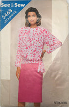 Load image into Gallery viewer, 1986 Vintage Sewing Pattern: See & Sew 5468