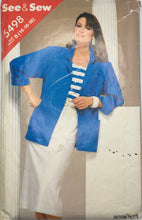 Load image into Gallery viewer, 1986 Vintage Sewing Pattern: See & Sew 5498