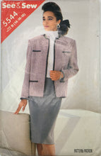 Load image into Gallery viewer, 1986 Vintage Sewing Pattern: See & Sew 5544