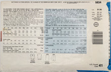Load image into Gallery viewer, 1987 Vintage Sewing Pattern: See & Sew 5634