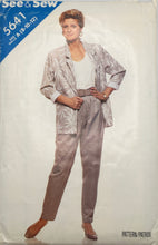 Load image into Gallery viewer, 1987 Vintage Sewing Pattern: See & Sew 5641