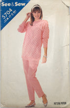 Load image into Gallery viewer, 1987 Vintage Sewing Pattern: See & Sew 5704