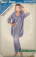 Load image into Gallery viewer, 1987 Vintage Sewing Pattern: See & Sew 5979-677