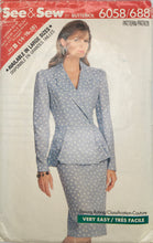 Load image into Gallery viewer, 1988 Vintage Sewing Pattern: See & Sew 6058-688