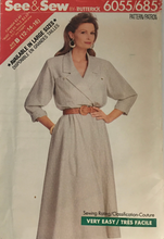 Load image into Gallery viewer, 1988 Vintage Sewing Pattern: See & Sew 6055 685
