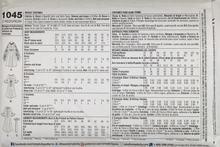 Load image into Gallery viewer, 2015 Sewing Pattern: Simplicity 1045