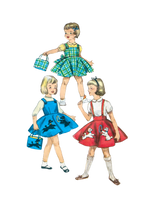 Load image into Gallery viewer, 1950’s Reproduction Sewing Pattern: Simplicity 1075