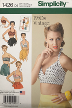 Load image into Gallery viewer, 1950’s Reproduction Sewing Pattern: Simplicity 1426