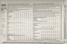 Load image into Gallery viewer, 2014 Sewing Pattern: Simplicity 1455