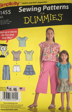 Load image into Gallery viewer, 2014 Sewing Pattern: Simplicity 1455